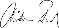 Unterschrift Christian Rach