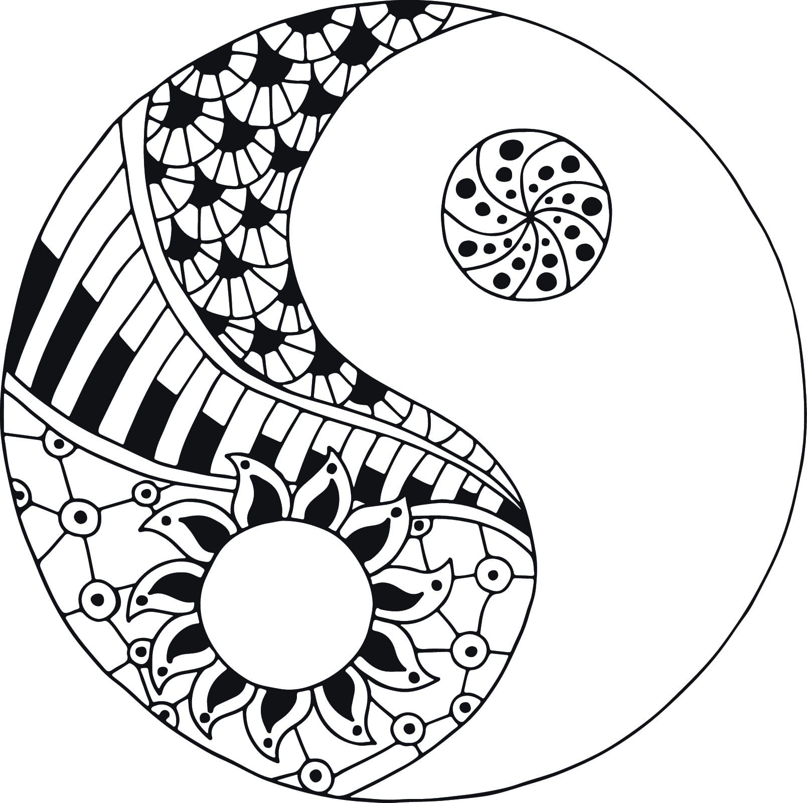Yin-Yang Mandala
