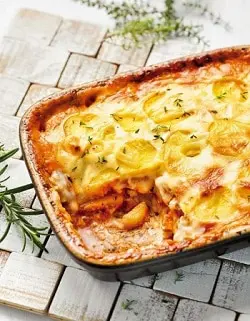 Kartoffel-Pilz-Lasagne