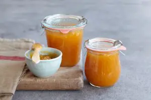 Aprikosenmarmelade-Kürbiskonfitüre