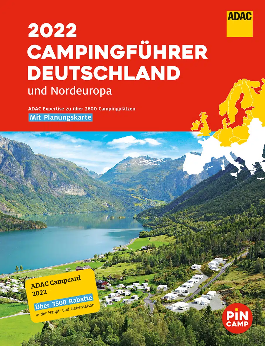 Cover Campingführer Deutschland und Nordeuropa 2022