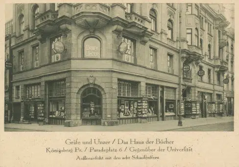 Geschaetfshaus Paradeplatz 6 um 1885