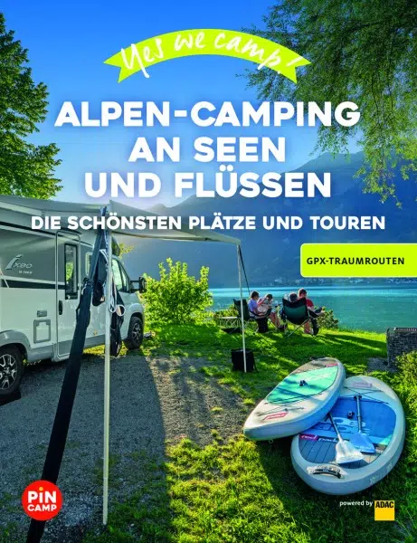 Cover AlpenCamping Seen und Flüsse